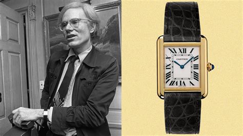 andy warhol cartier tank|most iconic cartier tank models.